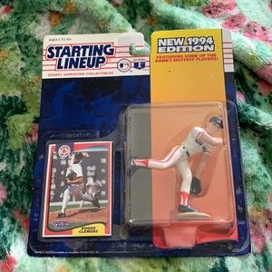 Roger Clemens Boston Red Sox 1994 Starting Lineup SLU Figure & Card